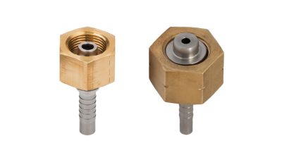 Gasanschluss für Schlauch