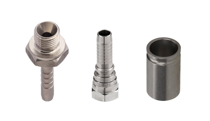 Endarmaturen für Teflonschläuche