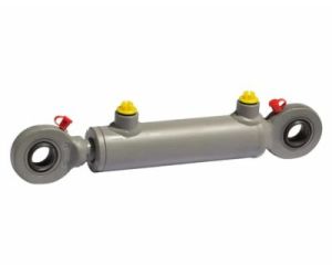 Hydraulikzylinder mit Laschen, doppeltwirkend, Hub 300 mm, Kolben ⌀32 mm, Stange ⌀20 mm - Qualitätshydraulik Hydraulikzylinder mit Laschen, doppeltwirkend, Hub 300 mm, Kolben ⌀32 mm, Stange ⌀20 mm - Qualitätshydraulik