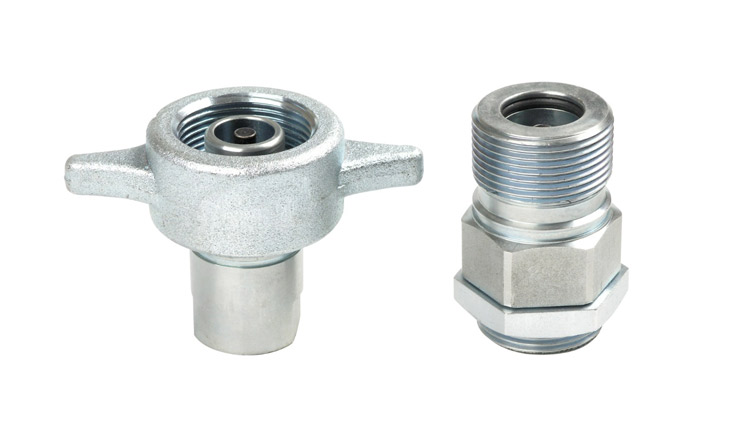 Verdrehte Schnellverschlusskupplungen