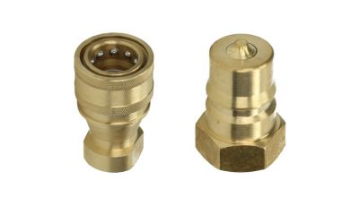 Hydraulische Schnellverschlusskupplungen aus Messing