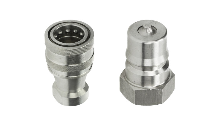 Hydraulik-Schnellkupplungen aus Kohlenstoffstahl