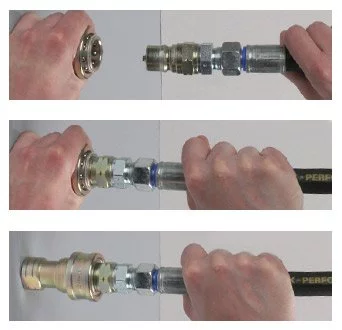 Hochdruck-Schnellkupplungen, Standardverbindung