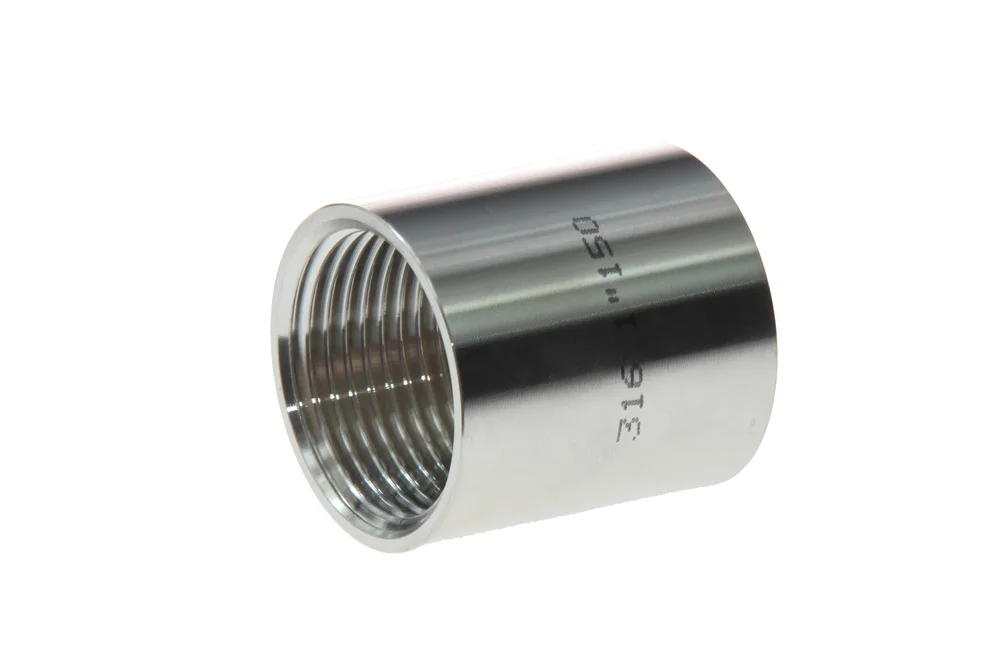Muffe mit Innengewinde BSP, Edelstahl, Typ VT1221