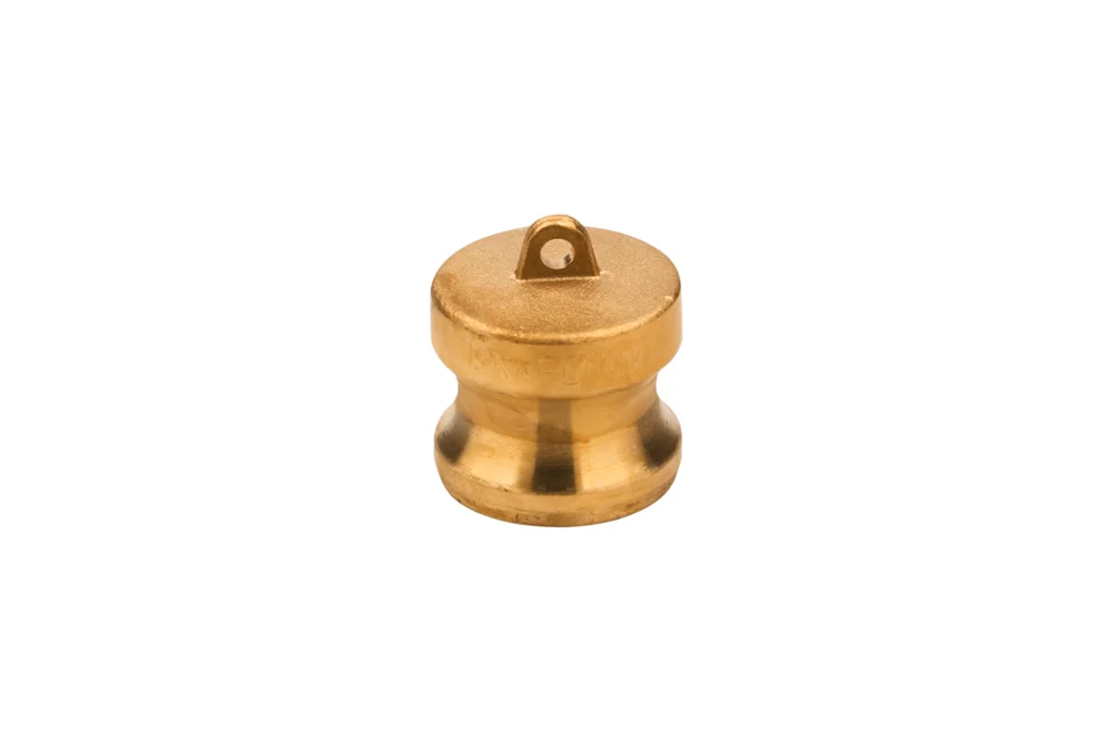 Verschlusskappe für CAMLOCK-Kupplungsdose DP, Messing