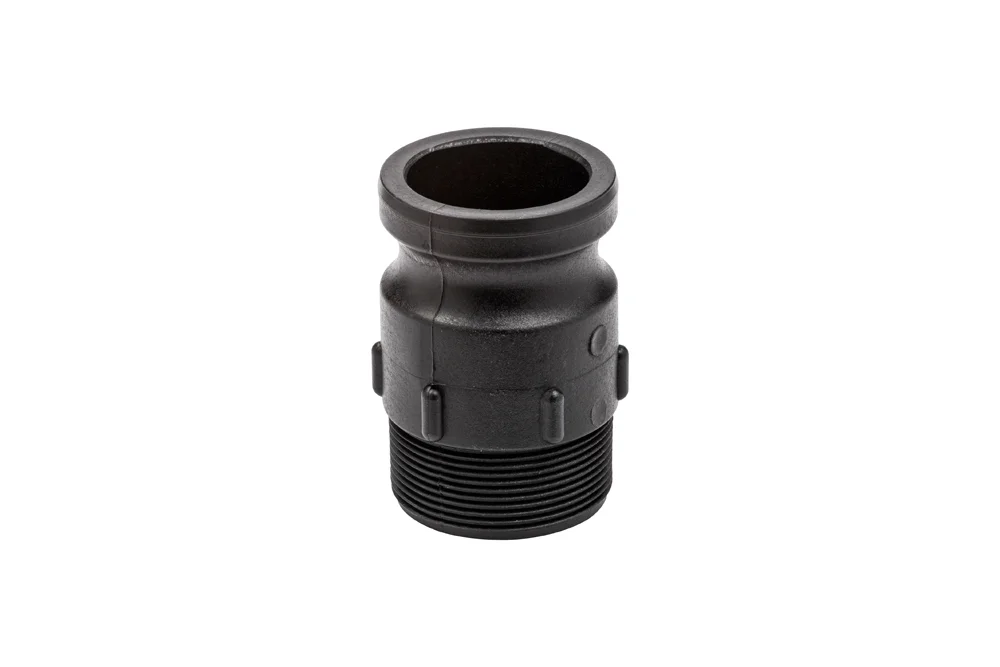 CAMLOCK-Stecker Typ F mit Außengewinde, Polypropylen