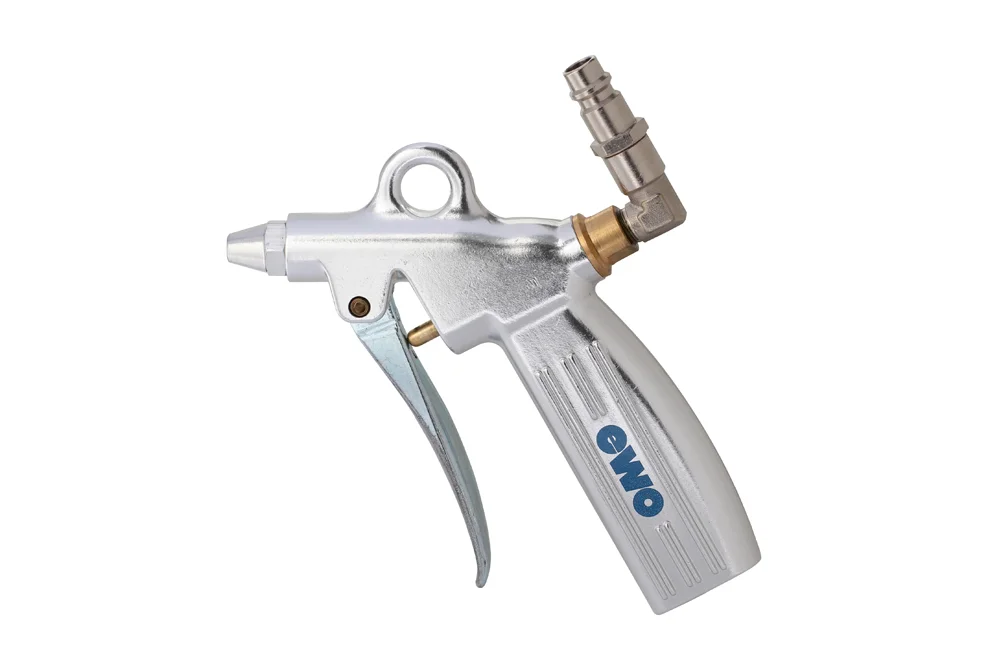 Luftpistole mit Standarddüse, oberer Stecker DN 7.2, Aluminium