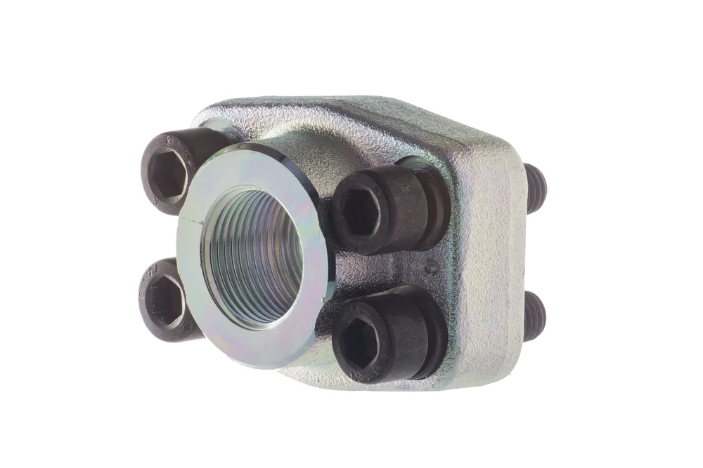 SAE 6000 Flanschanschluss / BSP-Innengewinde, Kohlenstoffstahl, Typ D6