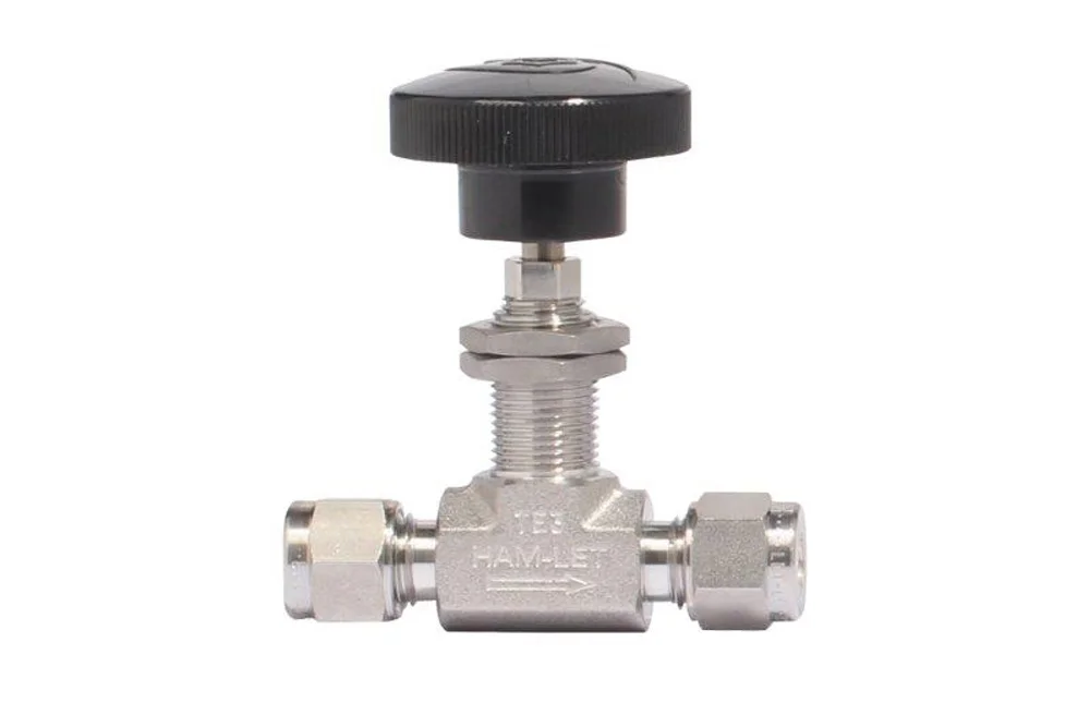 Regel-Nadelventil mit metrischem Anschluss LET-LOK® Edelstahl, Typ H-300