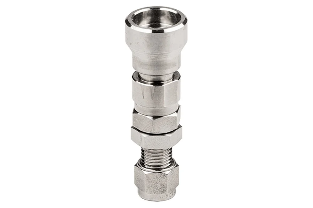 Grodendurchführungskupplung QC-LOK® mit Rohranschluss, Edelstahl, Typ QC6