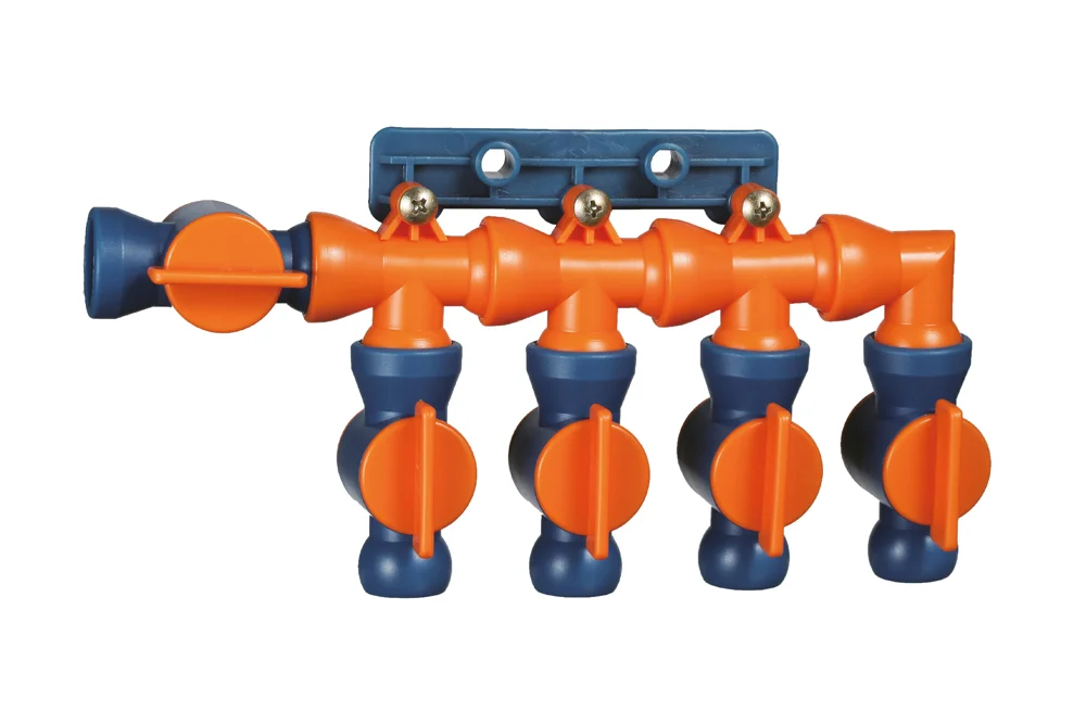 Verteileranlage mit Durchflussregelung für Kühlmittel, System 1/2", JETON