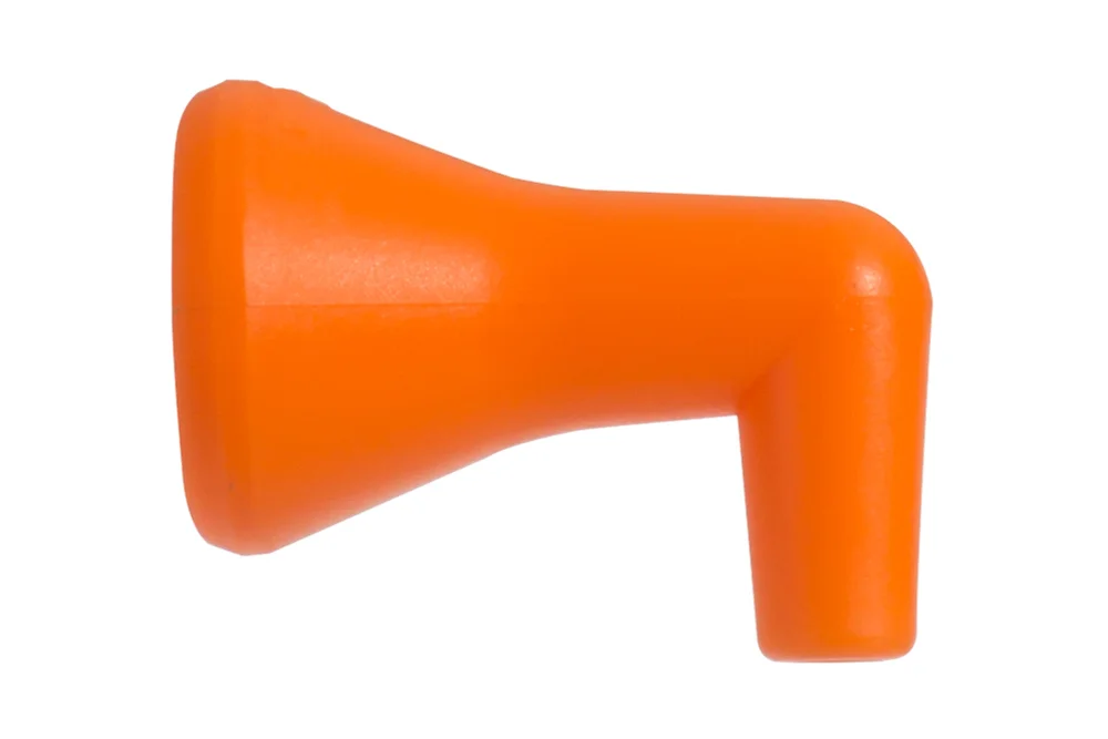 90° Runddüse für Kühlmittel, System 1/4", LOC-LINE®