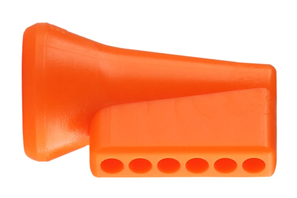 Flachdüse 90° mit Kühlmittelöffnungen, System 1/4", LOC-LINE®