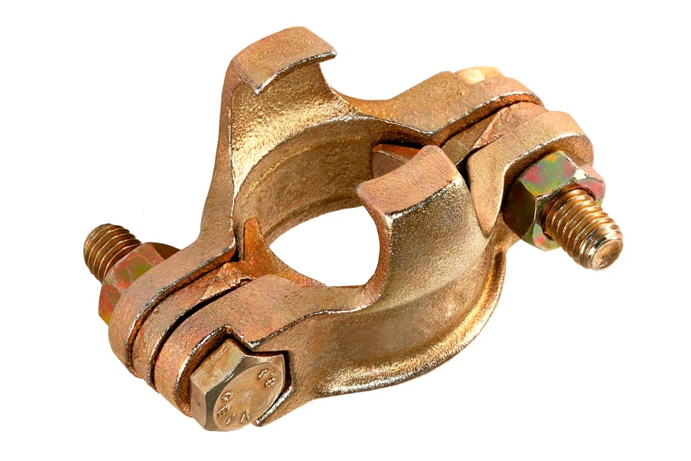 Zweiteilige Schlauchschelle mit Klauen, DIN 20039 B, Gusseisen