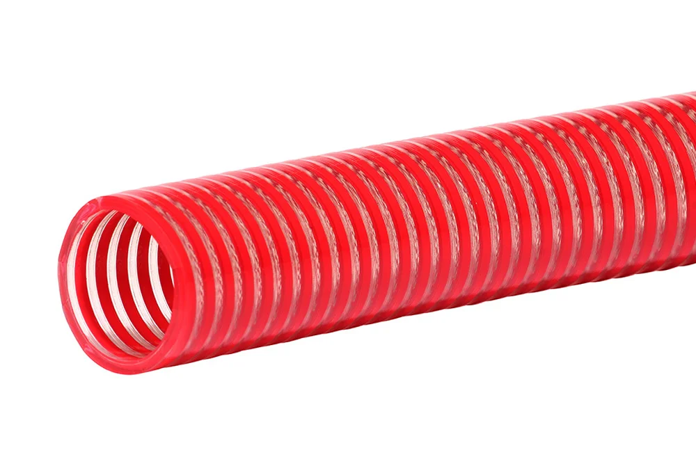 PVC-Schlauch für Lebensmittel, verstärkt mit einer Spirale aus hartem PVC für die Weinindustrie NEVADA PHF