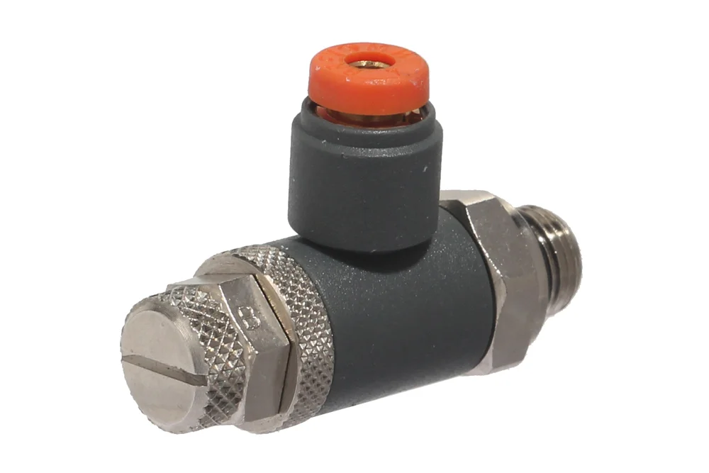 Pneumatisches Drosselventil aus Kunststoff MRF T/B