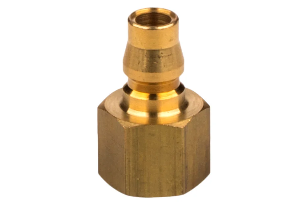 Schnellkupplungsstecker mit Innengewinde BSPT, NITTO KOHKI HI CUPLA, Messing