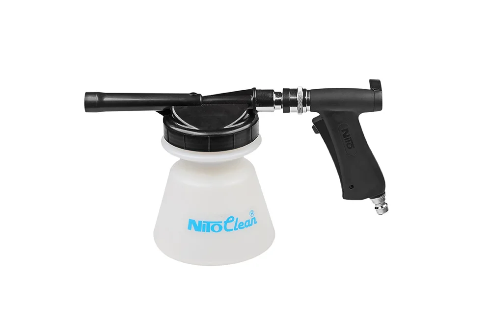 Schaum- und Waschset: NiTO I COMBI Pistole + 17 cm Lanze + 1,4 l weißer Behälter