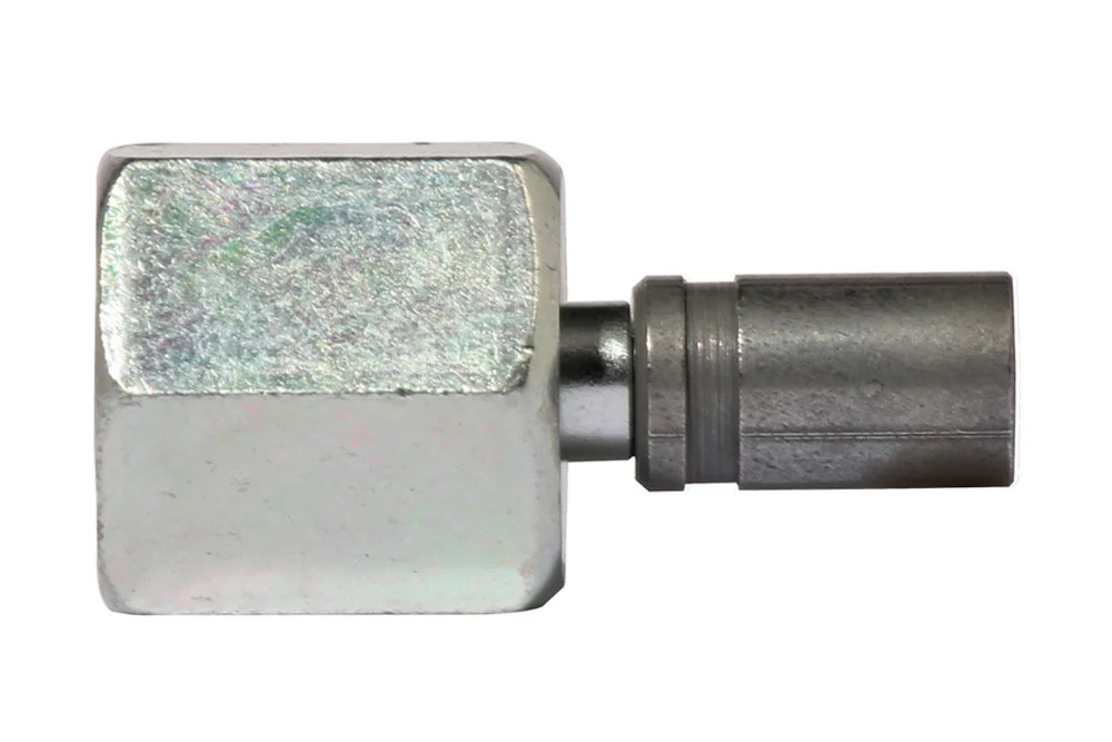 ISO 12151-2 metrischer Anschluss 24° Konus mit O-Ring, gerade und mit Anschluss für Messschlauch