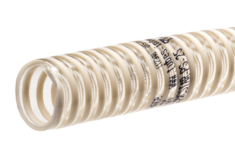 PVC-Schlauch für Lebensmittel, verstärkt mit einer Spirale aus hartem PVC STAR PS