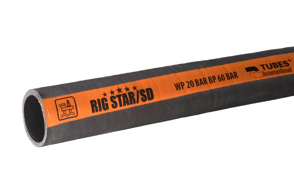 Saug- und Druckschlauch für Erdöl, Bohrspülung, Bohrklein RIG STAR SD