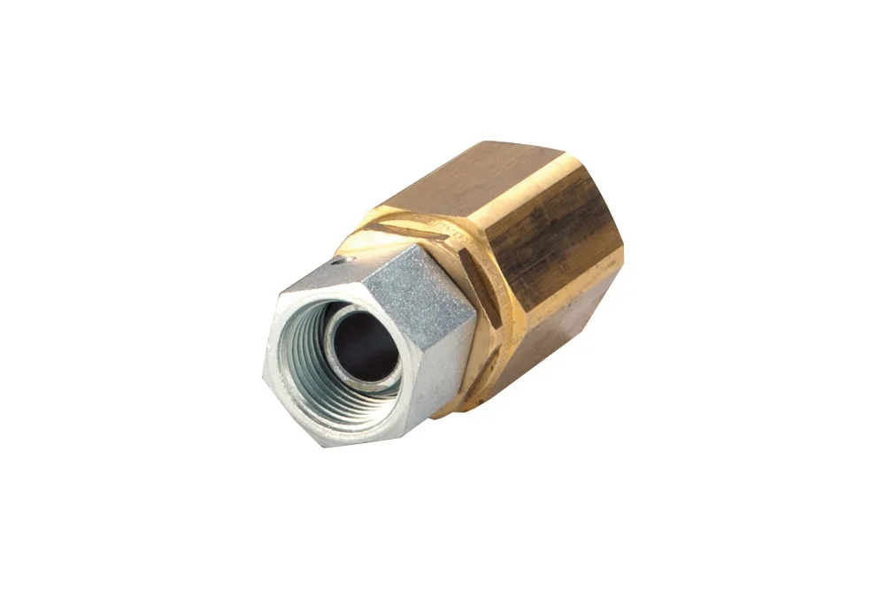 TEMA SWIVEL-Drehverbindung mit Innengewinde BSP / Innengewinde BSP, Messing