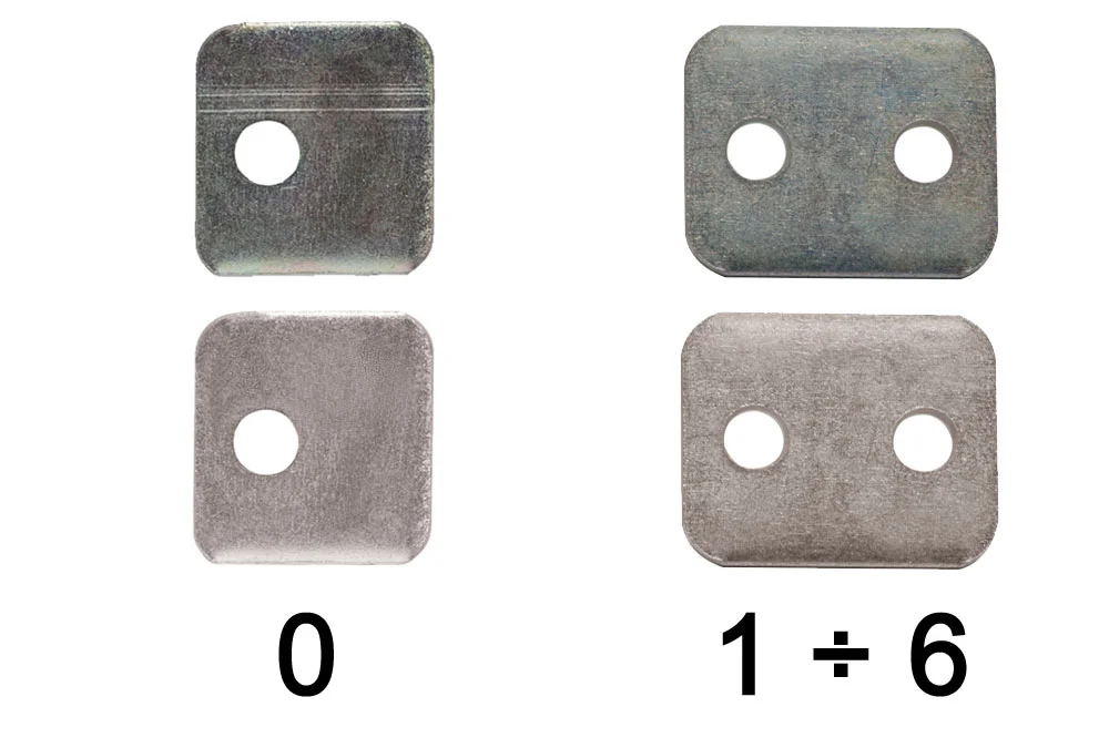 Obere Platte für Schelle DIN 3015 Standard