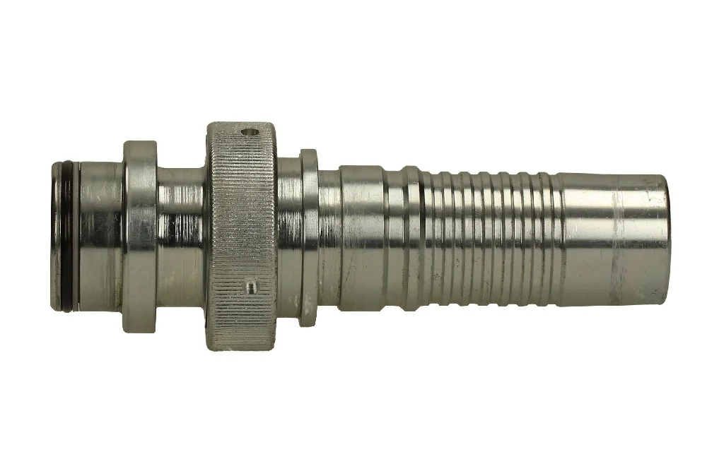 Stecker mit SKV INTERLOCK mit Kontermutter für Schlauch (3/4" ÷ 1.1/2"), verzinkter Stahl