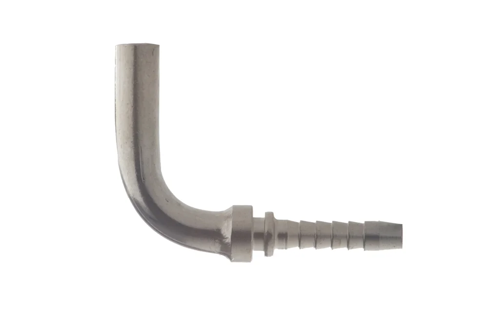 Metrisches Rohrende BES 90°, Typ ZMR212, schwere Serie, Stahl AISI 316L