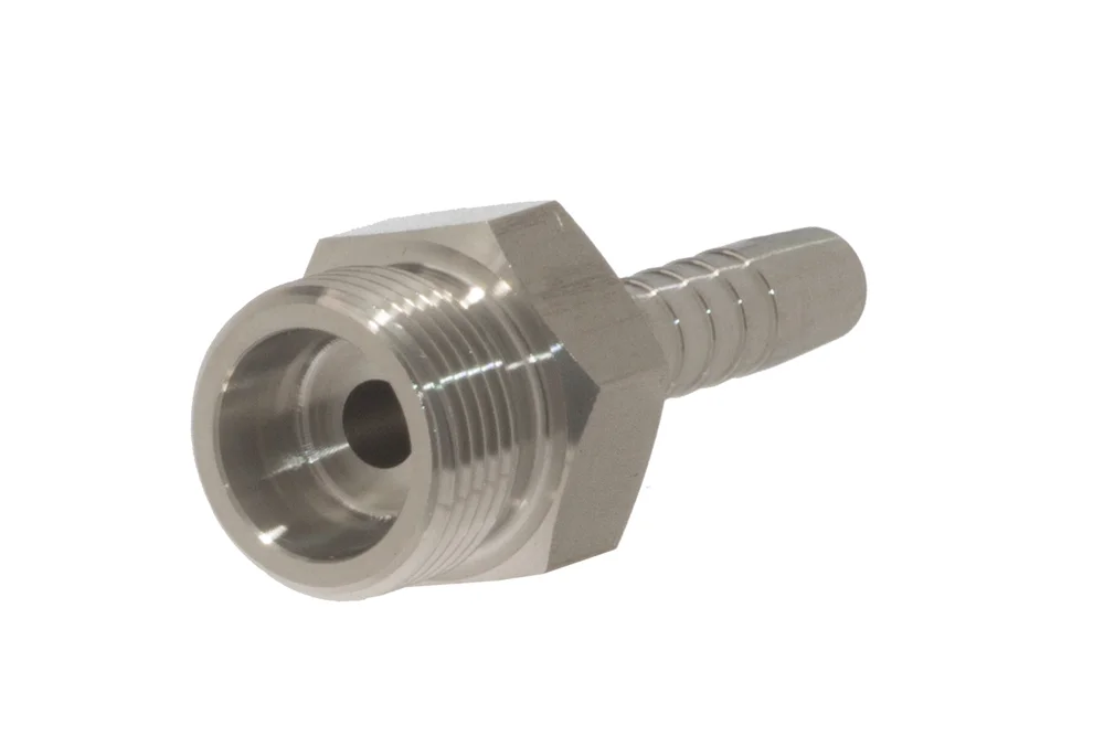 Hydraulikanschluss CES, Typ ZMZ112, schwere Serie, Stahl AISI 316L