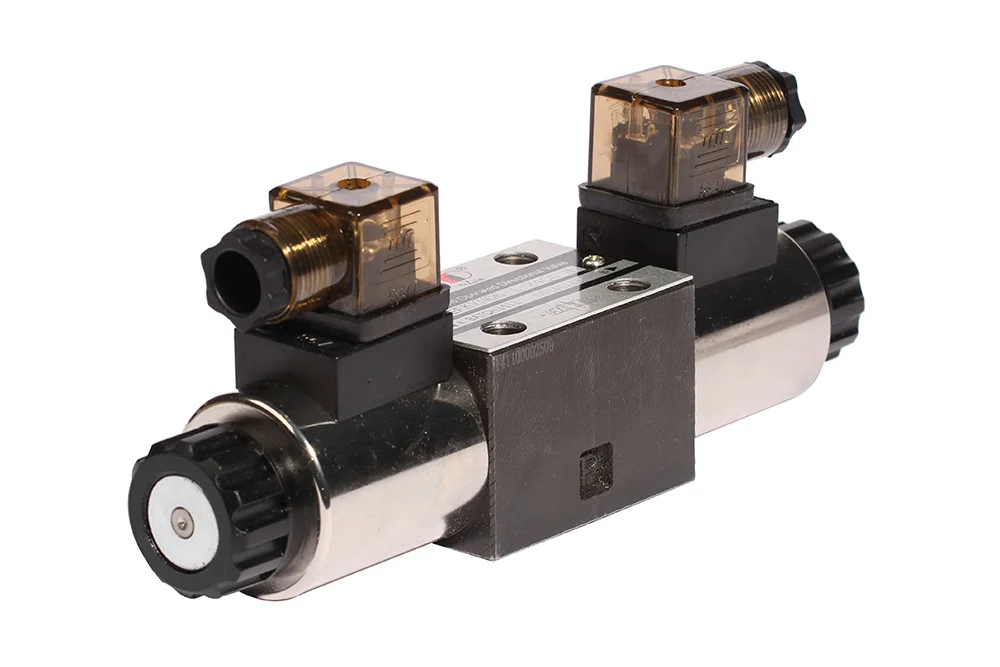 Elektrisch gesteuertes hydraulisches Schieberventil, Typ 4/3, NG6