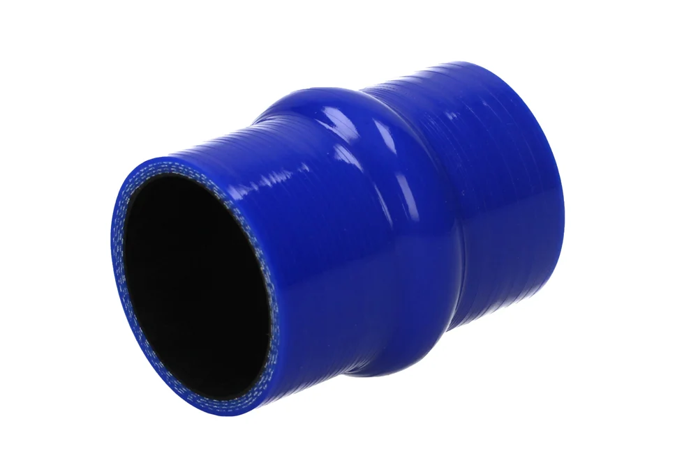 Silikon-Antivibrationsverbinder, verstärkt mit Polyester, HH, blau